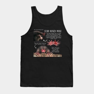 Animal Facts - Star-nosed Mole Tank Top